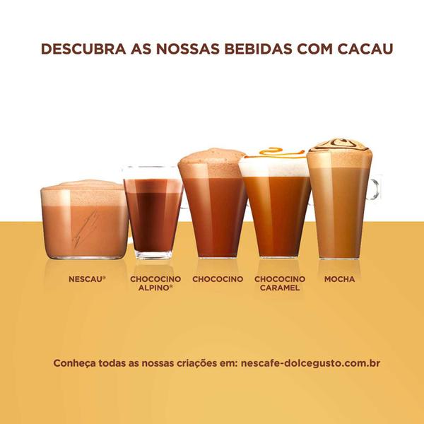 Imagem de Kit 30 Cápsulas de Chococino Alpino Nescafé Dolce Gusto