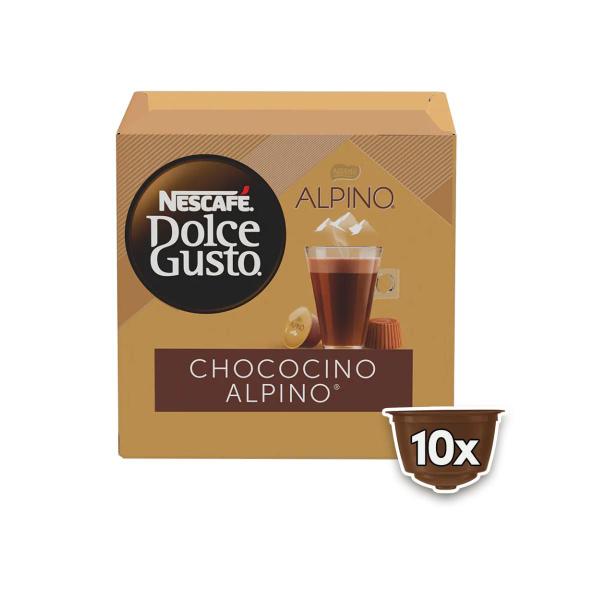 Imagem de Kit 30 Capsulas Dolce Gusto Alpino Chocolate Nescafé