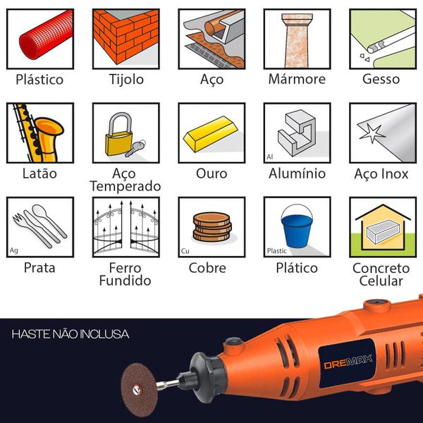 Imagem de Kit 30 Discos De Corte 24Mm X 0.06Mm Para Micro Retíficas