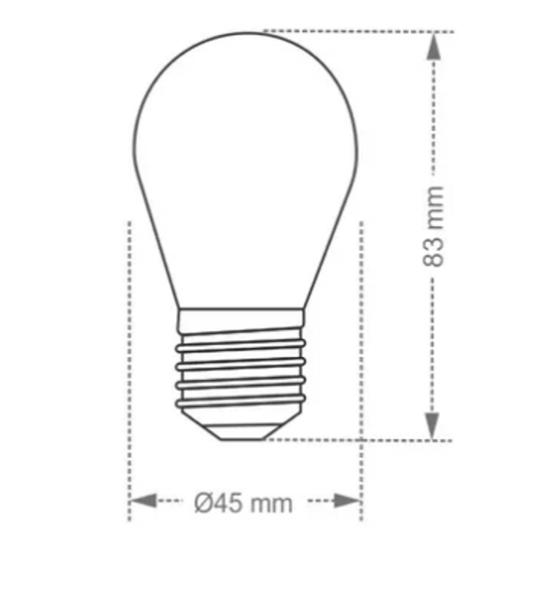 Imagem de Kit 30 Lâmpada Incandescente Transparente 40w 110v /127v E27