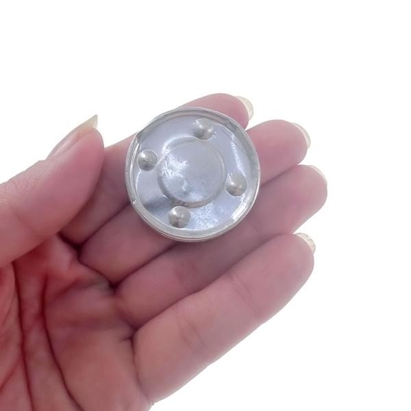 Imagem de Kit 30 Mini Vela Rechaud Parafina C/Suporte Tea Light Decorativa Branca