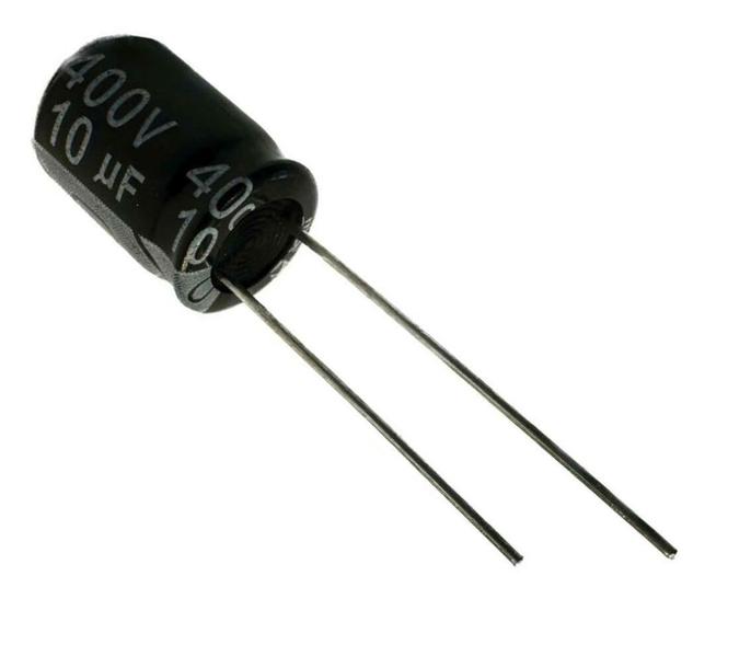 Imagem de Kit 30 pçs - capacitor eletrolitico 10x400v - 10uf x 400v