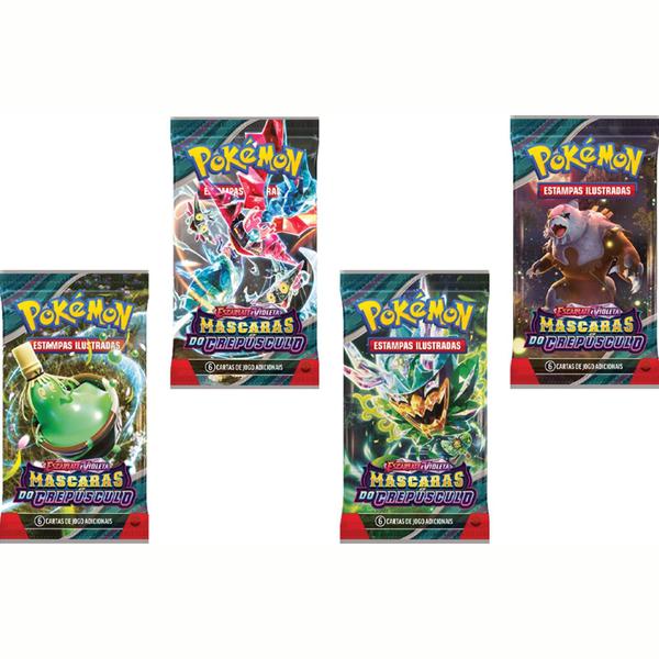 Imagem de Kit 36 Boosters - Booster Box - Escarlate e Violeta 6 Máscaras de Crepúsculo - Pokémon TCG