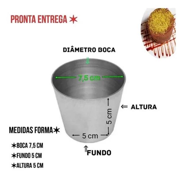 Imagem de Kit 36 Formas  Cupcake e Muffin Alumínio 100% Genuíno  - Envio rápido - Não enferruja -