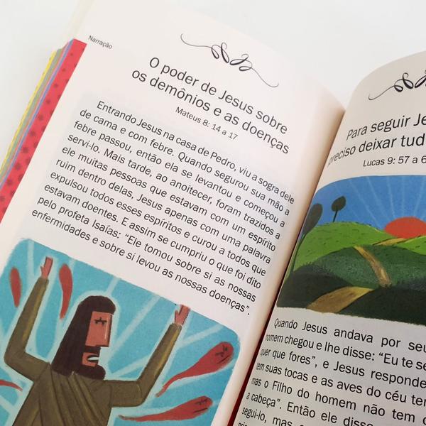 Imagem de Kit 365 Histórias Bíblicas para Ler e Ouvir  10 Livros