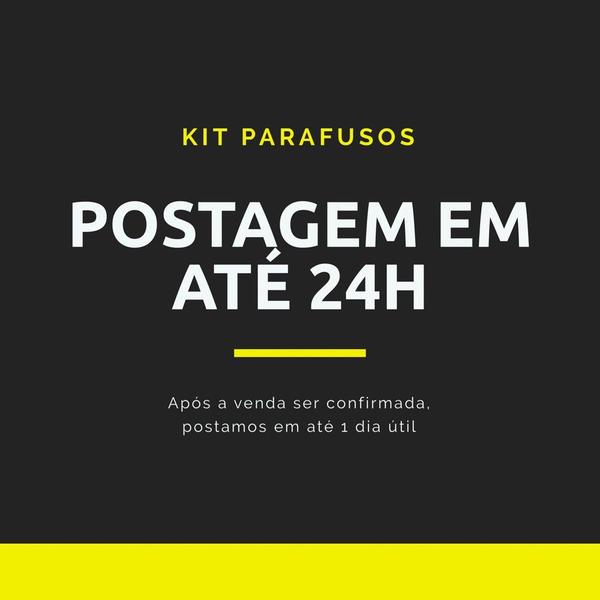 Imagem de Kit 370 Peças Parafusos Prego Bucha Arruela Maleta Com Alça