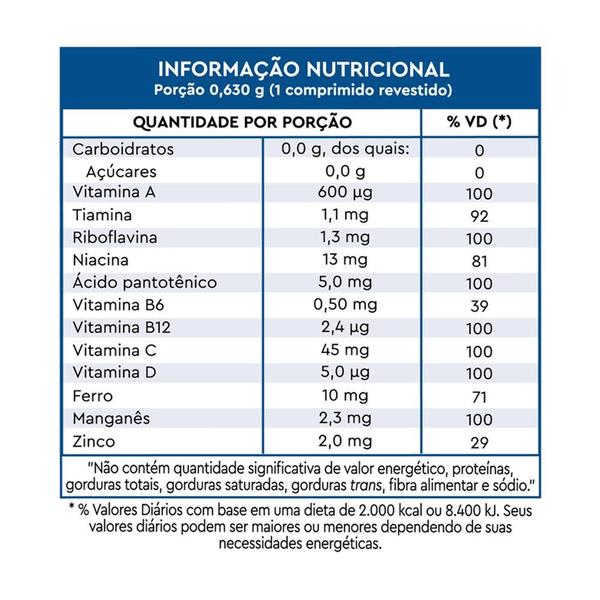 Imagem de Kit 3cx Suplemento Vitamínico Mineral Lavitan AZ 180 Dias