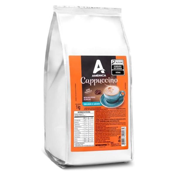 Imagem de Kit 3kg cappuccino sem adição de açúcar américa