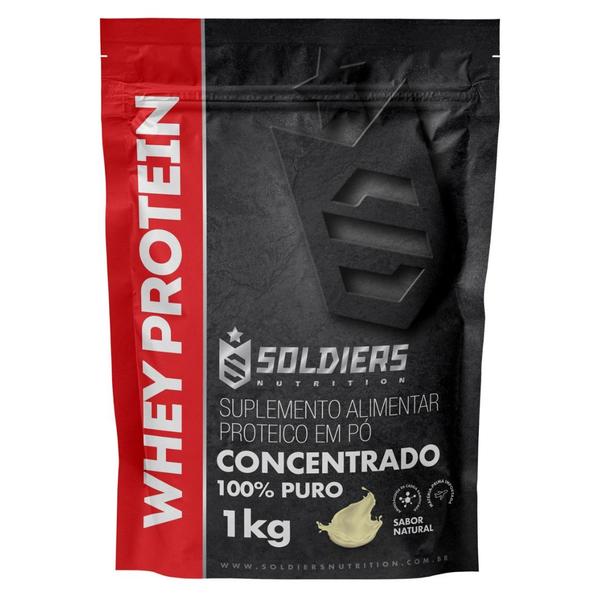 Imagem de Kit: 3kg Whey Protein Concentrado - 100% Importado - Soldiers Nutrition