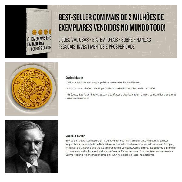 Kit 3livros, Ative Sua Mente + O Homem Mais Rico da Babilônia + Os Segredos Da Mente Milionária, Segredos Para Enriquecer Imagem de Kit 3livros, Ative Sua Mente + O Homem Mais Rico da Babilônia + Os Segredos Da Mente Milionária, Segredos Para Enriquecer