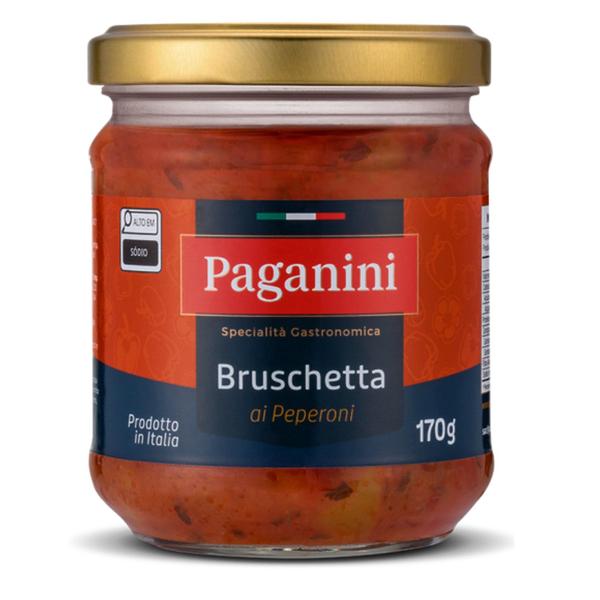 Imagem de Kit 3un Antepasto Bruschetta Peperoni PAGANINI 170g