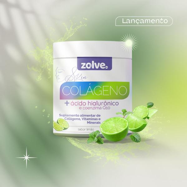 Kit 3un Cada Pausa + Zolve Skin Colágeno Verisol Limão - Zolve Labs Imagem de Kit 3un Cada Pausa + Zolve Skin Colágeno Verisol Limão