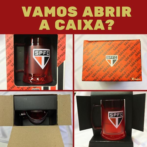 Imagem de Kit 3Un Caneca Copo Vermelho Gel 300Ml Isolante Térmico