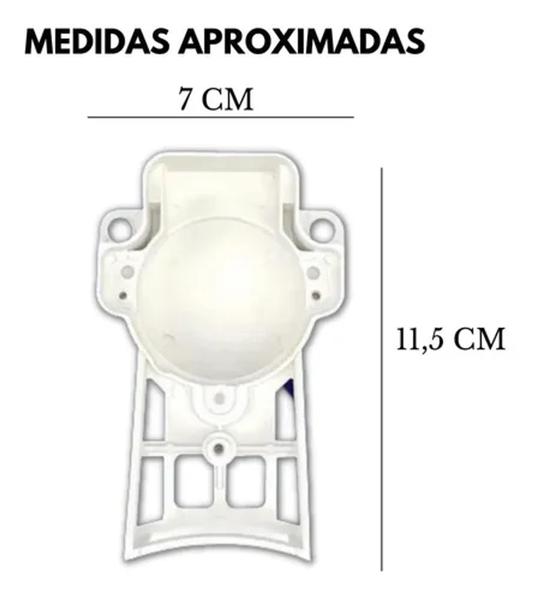 Imagem de Kit 3un Carcaça Do Atuador Da Embreagem Lavadora Electrolux