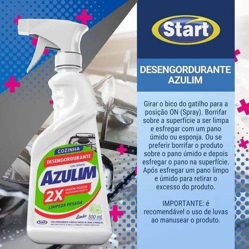 Imagem de Kit 3UN Desengordurante Spray 500ml Azulim