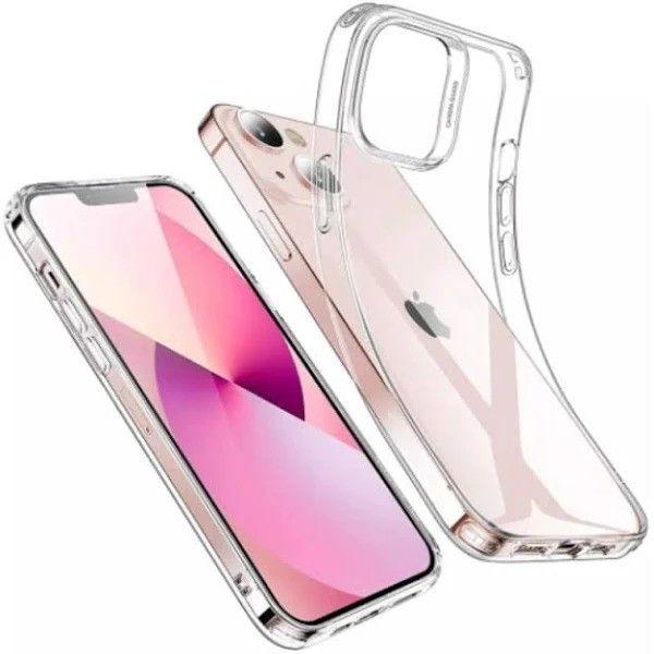 Imagem de Kit 3UN Película de Cerâmica Fosca + Capa Capinha Transparente para Iphone 15 Plus