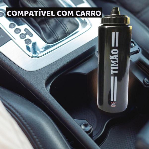 Kit 3Un Squeeze 950Ml Garrafa Preta D'Água Trooper Academia - Brasfoot Imagem de Kit 3Un Squeeze 950Ml Garrafa Preta D'Água Trooper Academia
