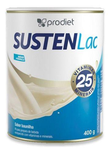 Imagem de Kit 3un Sustenlac 400g Sabor Baunilha Complemento Prodiet