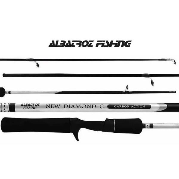 Imagem de Kit 3un Vara Albatroz Diamond Carbono 1,68m 6-12lbs