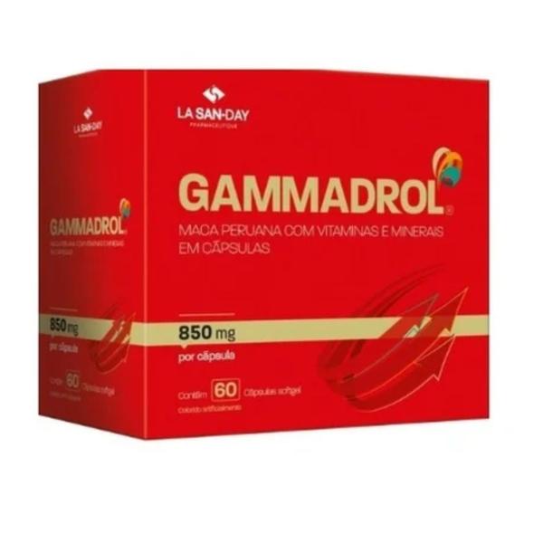 Imagem de Kit 3un Vitamina Gammadrol 60 Cps - La San Day