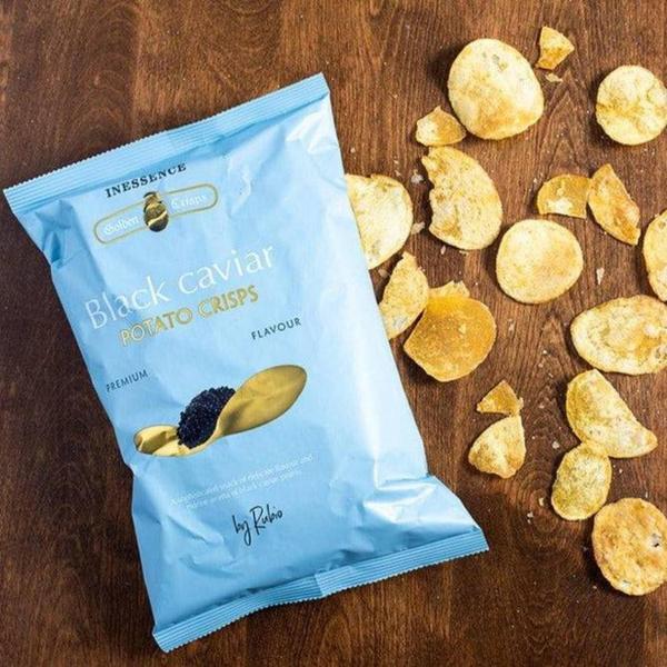 Imagem de Kit 3Und Batata Chips Sabor Caviar Inessence By Rubio 125G