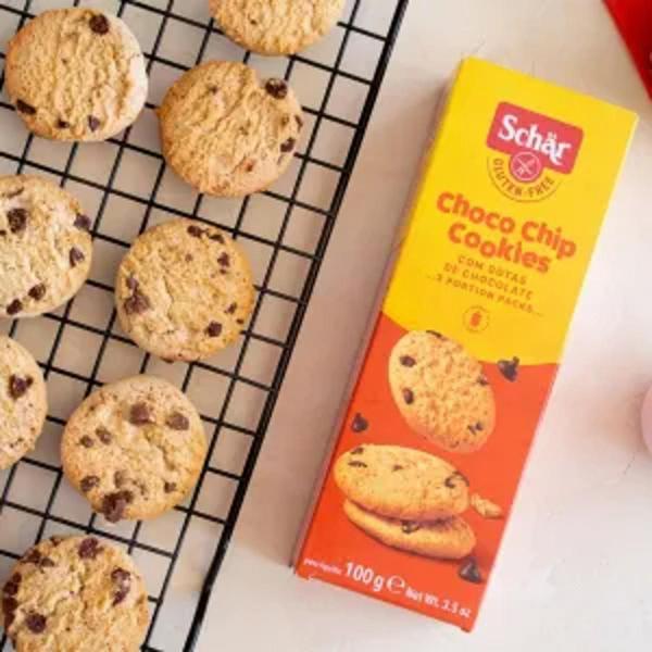 Imagem de Kit 3Und Biscoito Sem Glúten Schar Choco Chip Cookie 100G