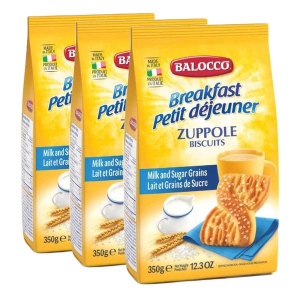 Imagem de Kit 3Und Biscoito Zuppole Balocco 350G