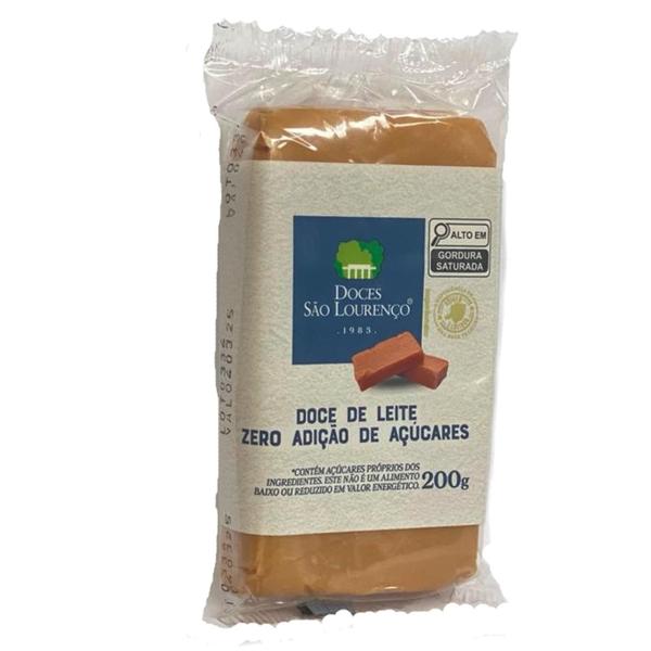 Kit 3Und Doce De Leite S Lourenco Zero Ad. De Açucar 200G - São Lourenço Imagem de Kit 3Und Doce De Leite S Lourenco Zero Ad. De Açucar 200G