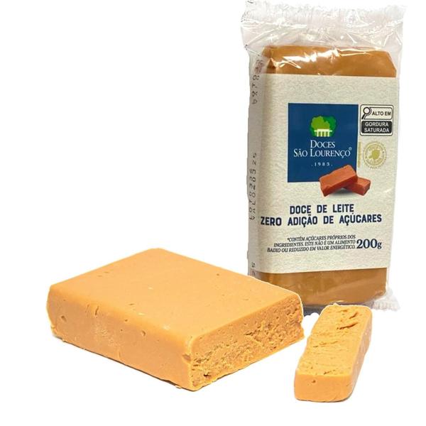 Kit 3Und Doce De Leite S Lourenco Zero Ad. De Açucar 200G - São Lourenço Imagem de Kit 3Und Doce De Leite S Lourenco Zero Ad. De Açucar 200G
