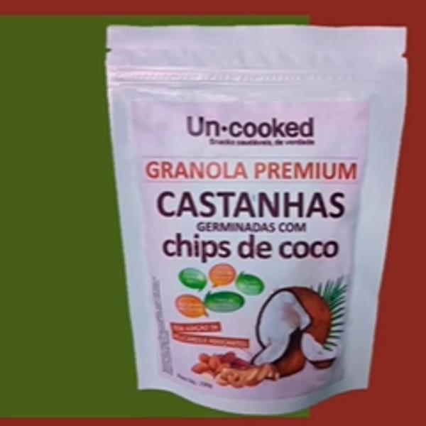 Kit 3Und Granola Castanhas Germinadas Com Coco Uncooked 250G Imagem de Kit 3Und Granola Castanhas Germinadas Com Coco Uncooked 250G