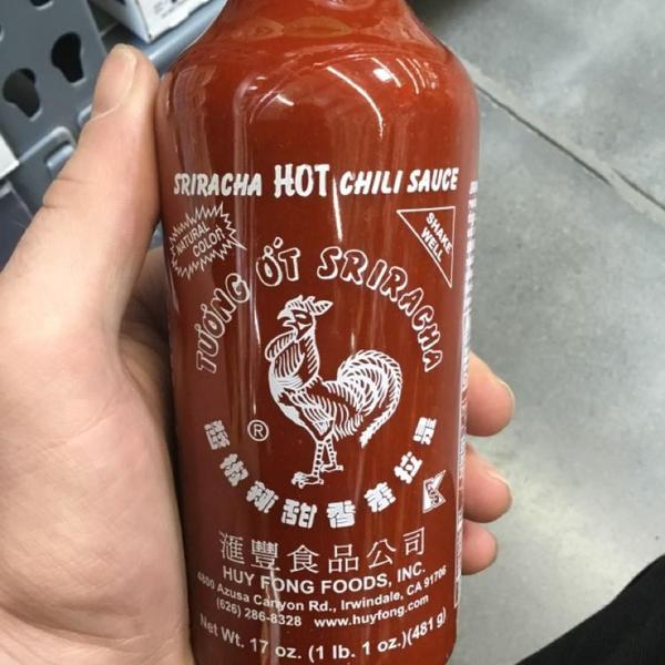 Imagem de Kit 3Und Molho De Pimenta Sriracha Huy Fong 482Ml (U.S.A)