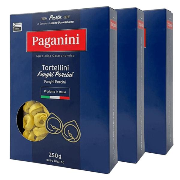 Kit 3Und Tortellini Ao Funghi Porcini Paganini 250G Imagem de Kit 3Und Tortellini Ao Funghi Porcini Paganini 250G