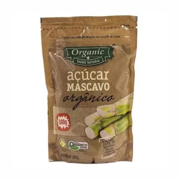 Kit 3X: Açúcar Mascavo Orgânico Organic 500G Imagem de Kit 3X: Açúcar Mascavo Orgânico Organic 500G