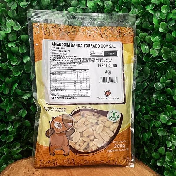 Kit 3X: Amendoim Torrado com Sal Tainá Alimentos 200g Imagem de Kit 3X: Amendoim Torrado com Sal Tainá Alimentos 200g