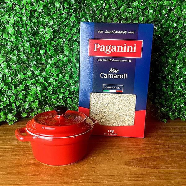 Imagem de Kit 3X: Arroz Italiano Carnaroli Paganini 1kg