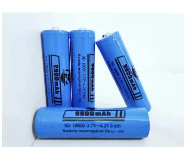 Imagem de Kit 3X Bateria Para Lanterna 18650 9900Mah 3.7V 4.2V Li-Ion