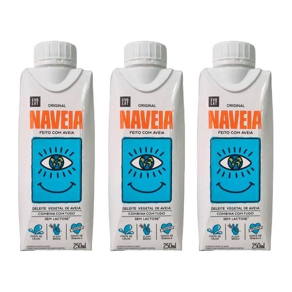 Imagem de Kit 3X: Bebida Vegetal De Aveia Naveia 250Ml