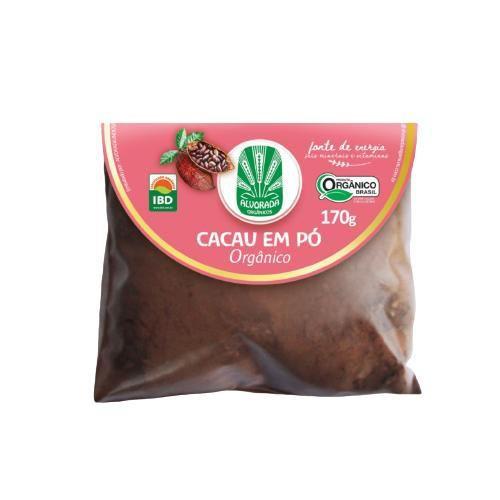 Imagem de Kit 3X: Cacau Em Pó 100% Orgânico Alvorada 170G