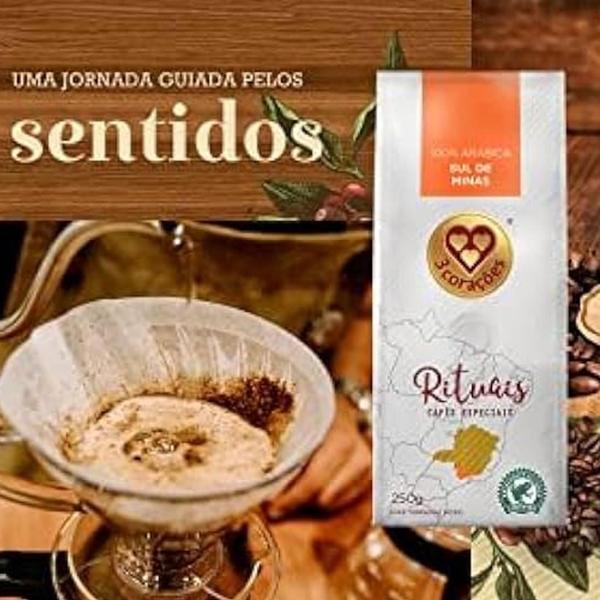 Imagem de Kit 3X Café Torrado E Moído 100% Arábica Sul De Minas 250G