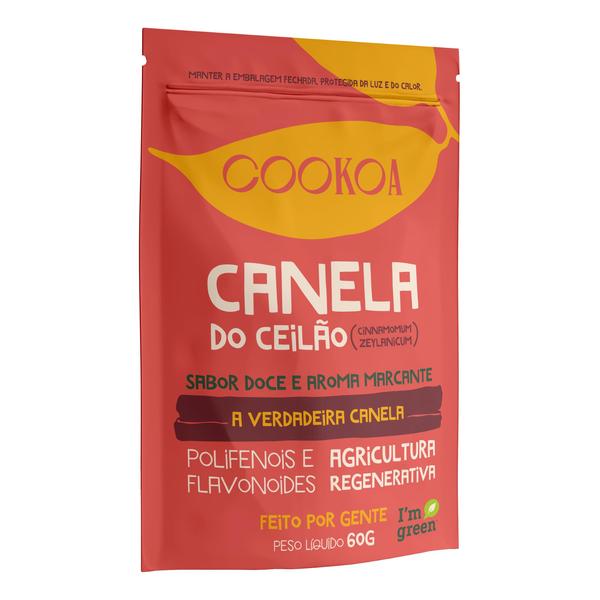 Kit 3X: Canela em Pó do Ceilão Cookoa 60g Imagem de Kit 3X: Canela em Pó do Ceilão Cookoa 60g