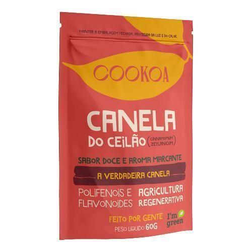 Kit 3X: Canela Em Pó Do Ceilão Cookoa 60G Imagem de Kit 3X: Canela Em Pó Do Ceilão Cookoa 60G