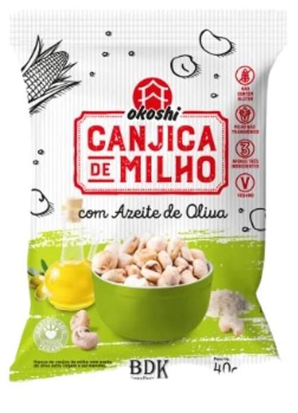 Imagem de Kit 3X: Canjica De Milho Com eite De Oliva Okoshi 40G