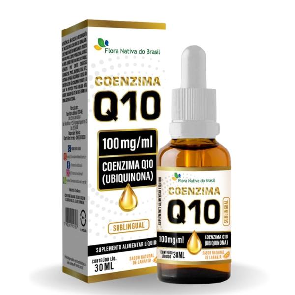 Imagem de Kit 3x Coenzima Q10 30ml Sabor Laranja Flora Nativa do Brasil