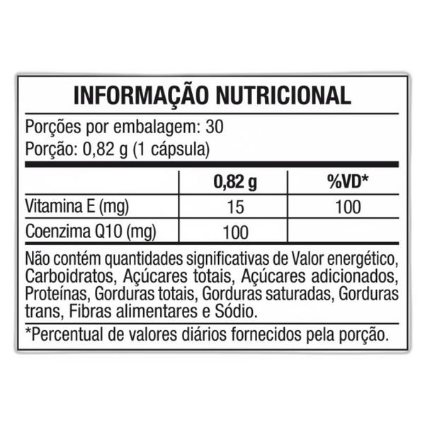 Imagem de Kit 3x Coenzima Q10 Ubiquinona Vitamina E 100 Mg 30 Caps Dux