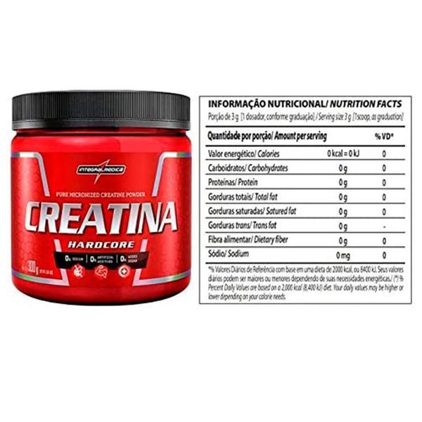 Kit 3X Creatina Monohidratada 300G Integralmedica Imagem de Kit 3X Creatina Monohidratada 300G Integralmedica