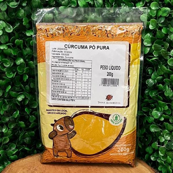 Imagem de Kit 3X: Cúrcuma Em Pó Tainá Alimentos 200G