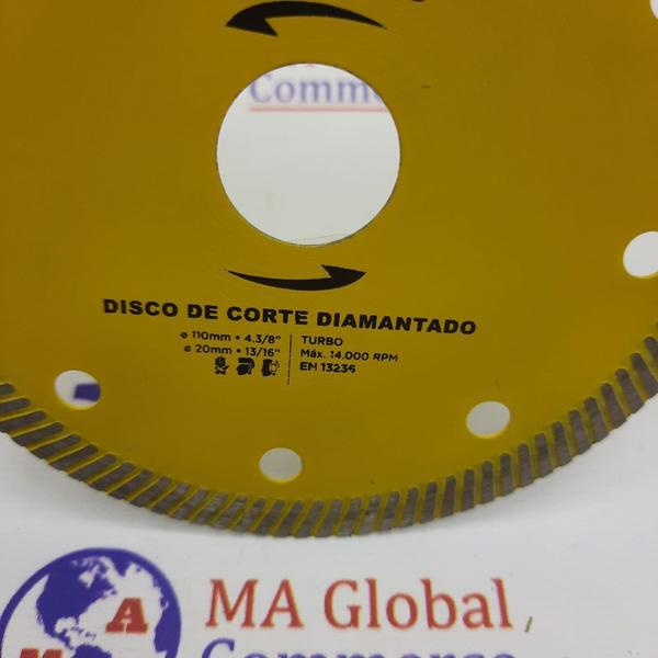 Imagem de kit 3x Disco Diamantado Porcelanato Extrafino Fertak 280002