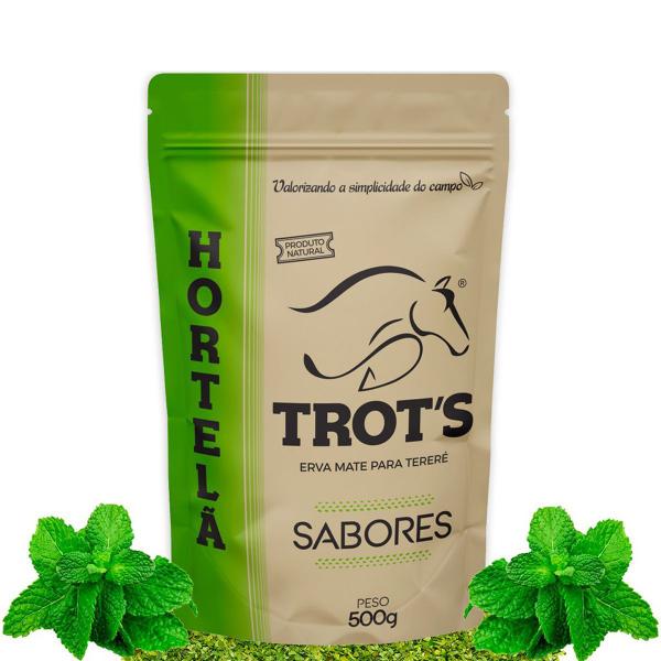 Imagem de Kit 3x Erva Mate Tereré Trot's Premium 500g Hortelã