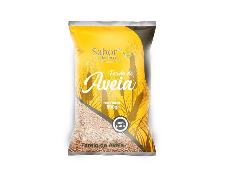 Kit 3X: Farelo De Aveia Sabor Da Terra 500G Imagem de Kit 3X: Farelo De Aveia Sabor Da Terra 500G