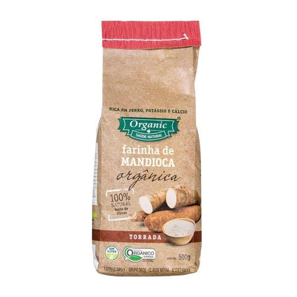 Imagem de Kit 3X: Farinha De Mandioca Torrada Orgânica Organic 500G